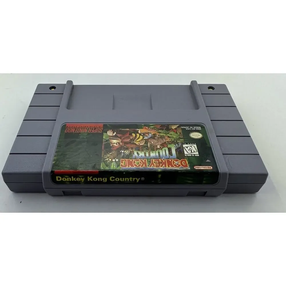 Donkey Kong Country Super Nintendo SNES 1994 Tested Fast Shipping Retro Vintage